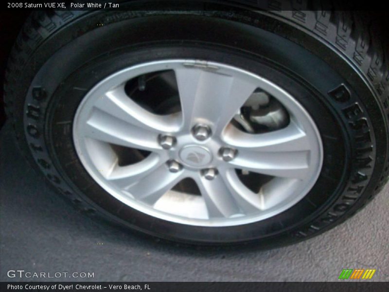 Polar White / Tan 2008 Saturn VUE XE