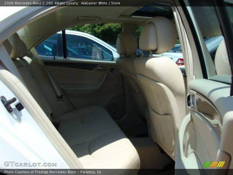 Alabaster White / Stone 2006 Mercedes-Benz C 280 4Matic Luxury