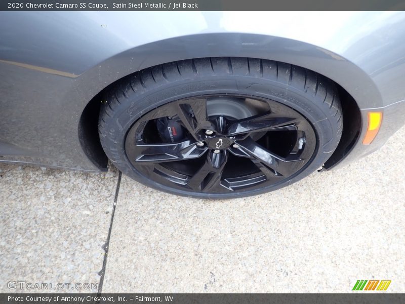 Satin Steel Metallic / Jet Black 2020 Chevrolet Camaro SS Coupe