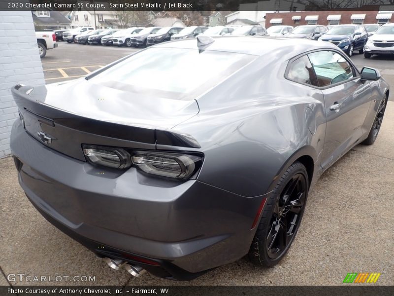 Satin Steel Metallic / Jet Black 2020 Chevrolet Camaro SS Coupe