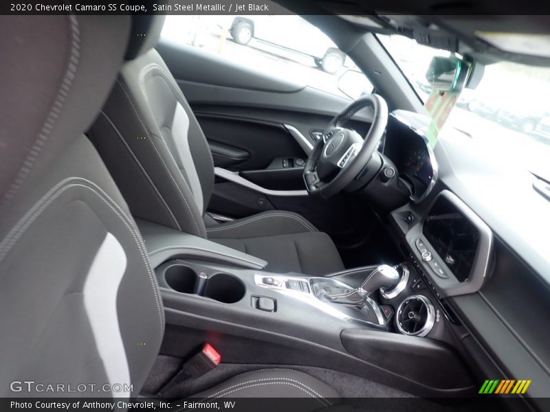Satin Steel Metallic / Jet Black 2020 Chevrolet Camaro SS Coupe