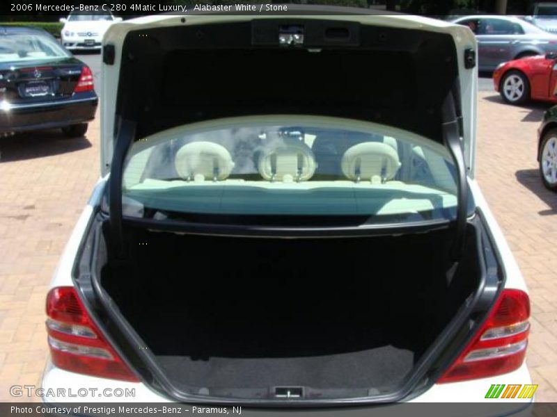 Alabaster White / Stone 2006 Mercedes-Benz C 280 4Matic Luxury