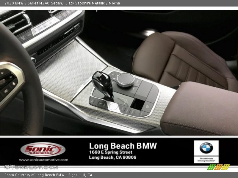 Black Sapphire Metallic / Mocha 2020 BMW 3 Series M340i Sedan