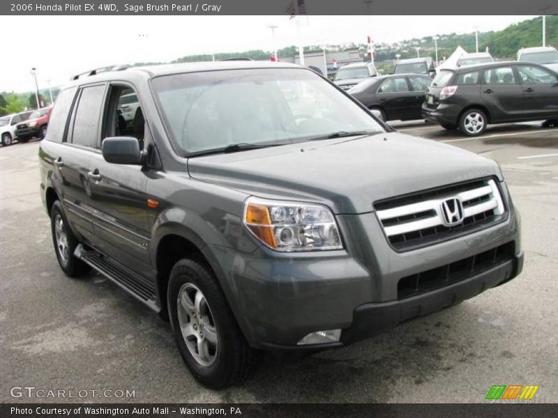 Sage Brush Pearl / Gray 2006 Honda Pilot EX 4WD