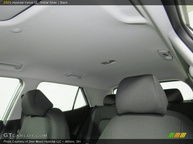 Stellar Silver / Black 2020 Hyundai Venue SE