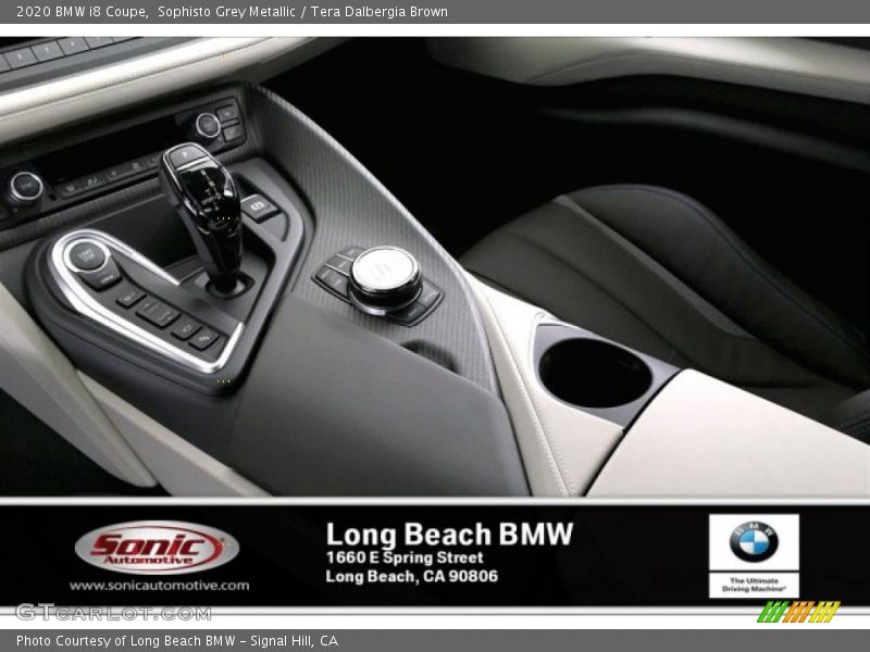 Sophisto Grey Metallic / Tera Dalbergia Brown 2020 BMW i8 Coupe