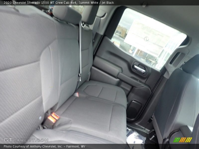 Summit White / Jet Black 2020 Chevrolet Silverado 1500 WT Crew Cab 4x4