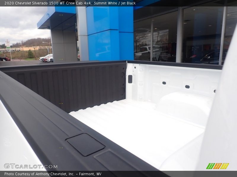 Summit White / Jet Black 2020 Chevrolet Silverado 1500 WT Crew Cab 4x4