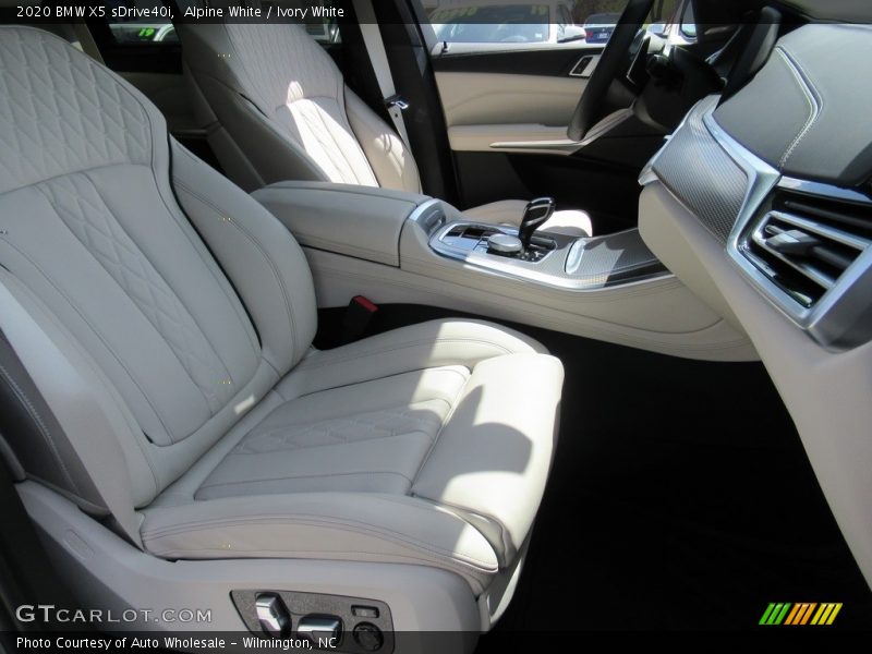 Alpine White / Ivory White 2020 BMW X5 sDrive40i