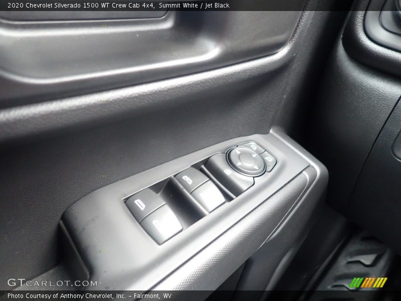 Summit White / Jet Black 2020 Chevrolet Silverado 1500 WT Crew Cab 4x4
