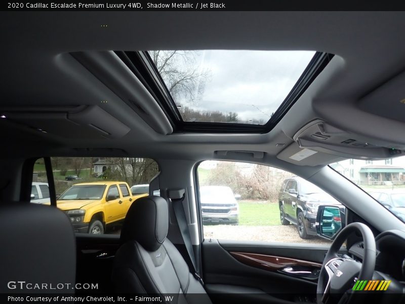 Shadow Metallic / Jet Black 2020 Cadillac Escalade Premium Luxury 4WD