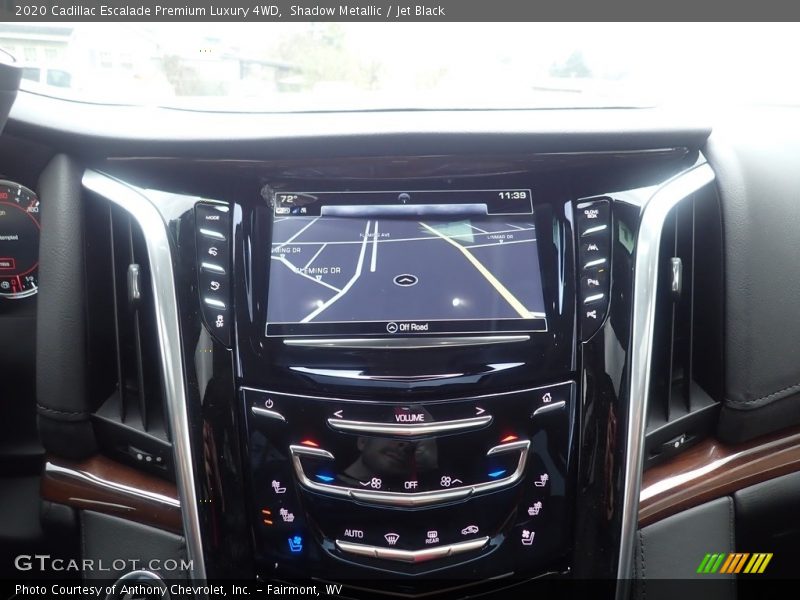 Shadow Metallic / Jet Black 2020 Cadillac Escalade Premium Luxury 4WD