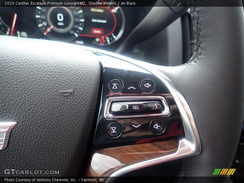 Shadow Metallic / Jet Black 2020 Cadillac Escalade Premium Luxury 4WD