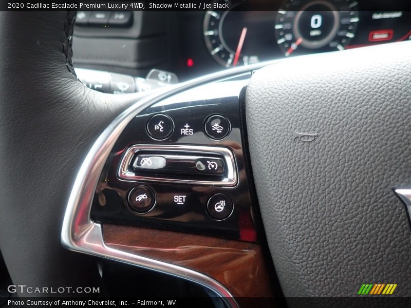 Shadow Metallic / Jet Black 2020 Cadillac Escalade Premium Luxury 4WD