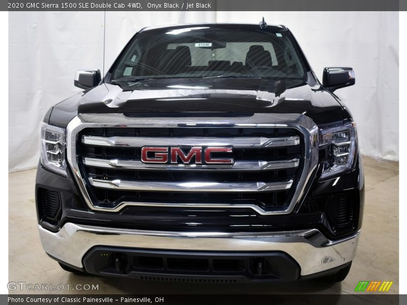 Onyx Black / Jet Black 2020 GMC Sierra 1500 SLE Double Cab 4WD