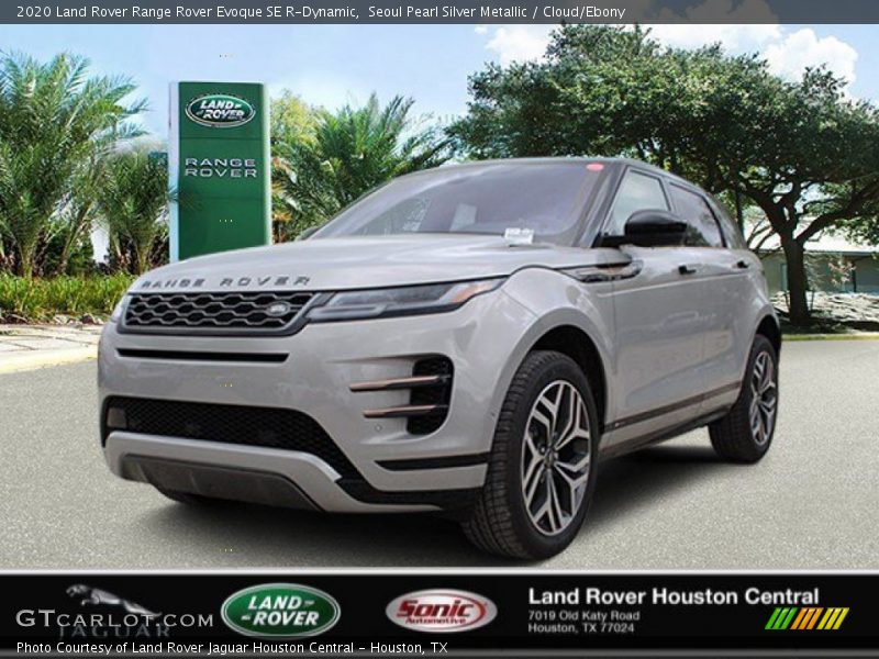 Seoul Pearl Silver Metallic / Cloud/Ebony 2020 Land Rover Range Rover Evoque SE R-Dynamic