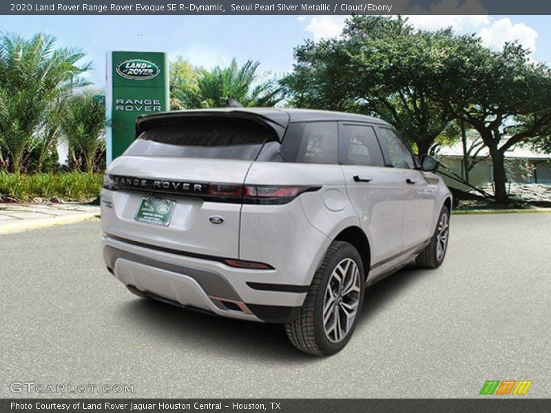 Seoul Pearl Silver Metallic / Cloud/Ebony 2020 Land Rover Range Rover Evoque SE R-Dynamic