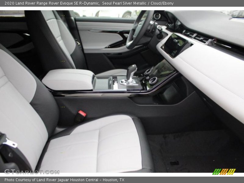Seoul Pearl Silver Metallic / Cloud/Ebony 2020 Land Rover Range Rover Evoque SE R-Dynamic