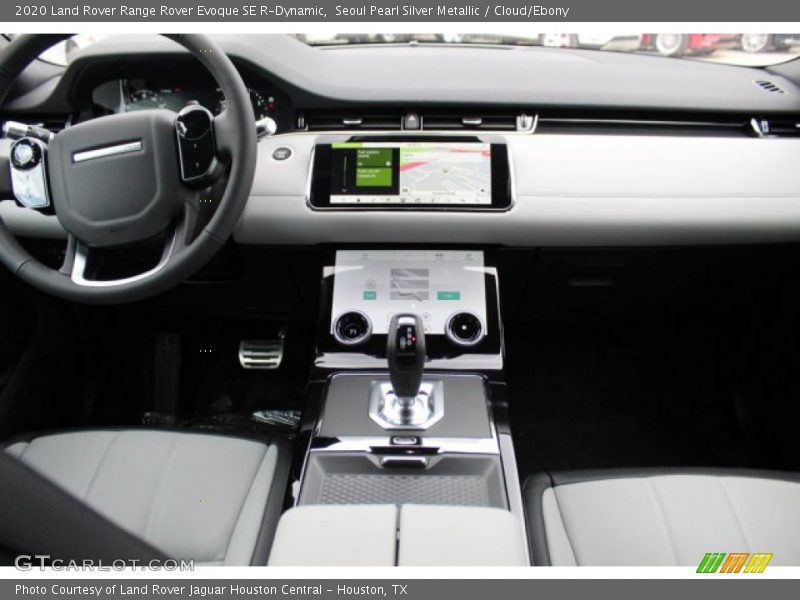 Seoul Pearl Silver Metallic / Cloud/Ebony 2020 Land Rover Range Rover Evoque SE R-Dynamic
