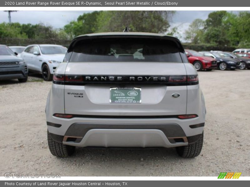 Seoul Pearl Silver Metallic / Cloud/Ebony 2020 Land Rover Range Rover Evoque SE R-Dynamic