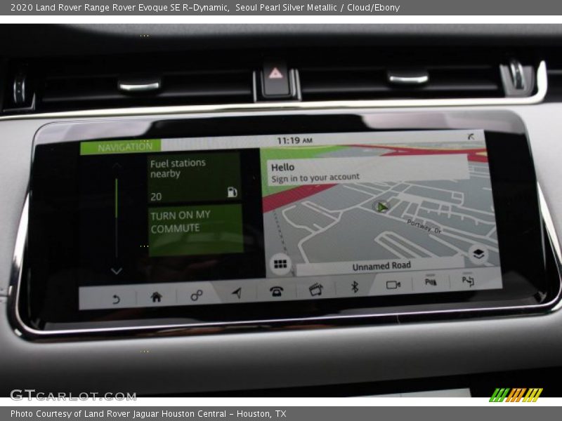 Seoul Pearl Silver Metallic / Cloud/Ebony 2020 Land Rover Range Rover Evoque SE R-Dynamic