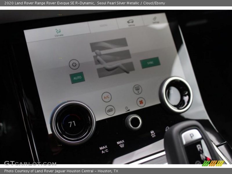 Seoul Pearl Silver Metallic / Cloud/Ebony 2020 Land Rover Range Rover Evoque SE R-Dynamic