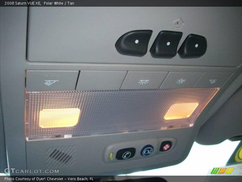 Polar White / Tan 2008 Saturn VUE XE