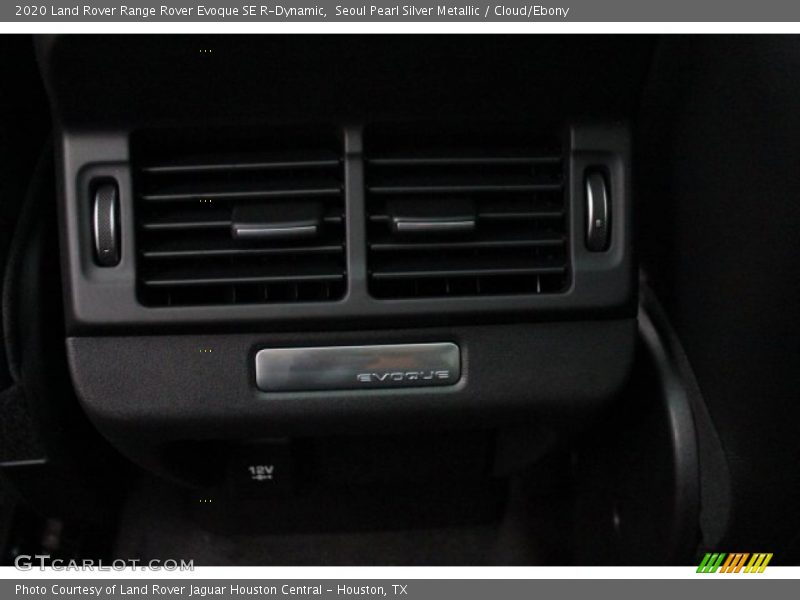 Seoul Pearl Silver Metallic / Cloud/Ebony 2020 Land Rover Range Rover Evoque SE R-Dynamic