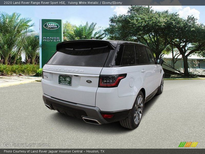 Yulong White Metallic / Ebony/Ebony 2020 Land Rover Range Rover Sport HSE