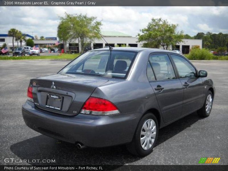 Graphite Gray Pearl / Gray 2006 Mitsubishi Lancer ES