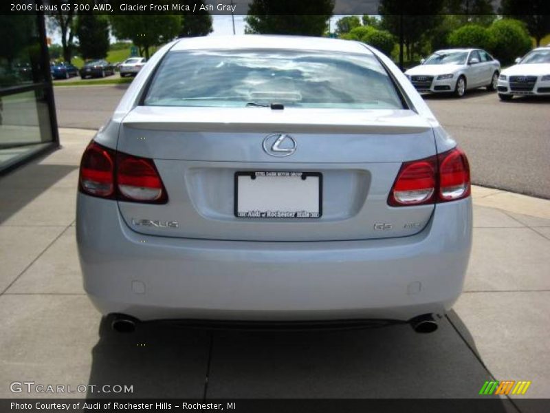 Glacier Frost Mica / Ash Gray 2006 Lexus GS 300 AWD