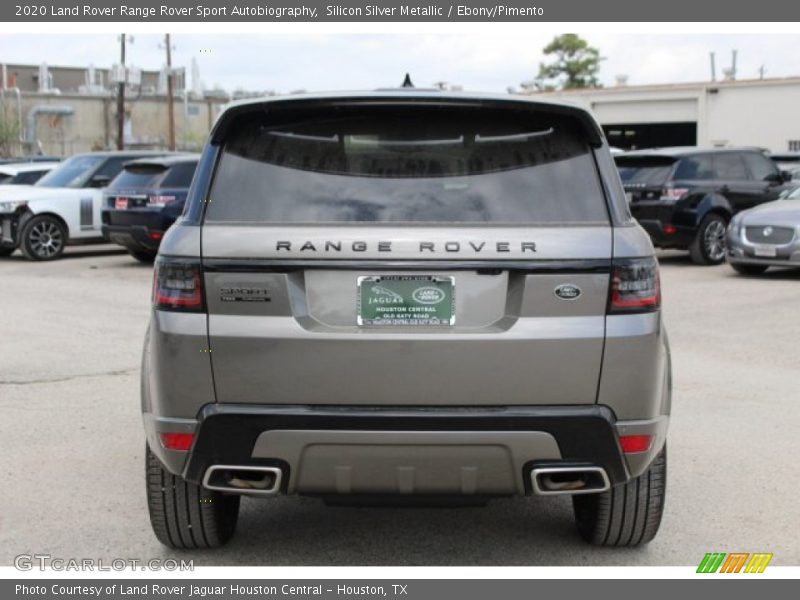 Silicon Silver Metallic / Ebony/Pimento 2020 Land Rover Range Rover Sport Autobiography