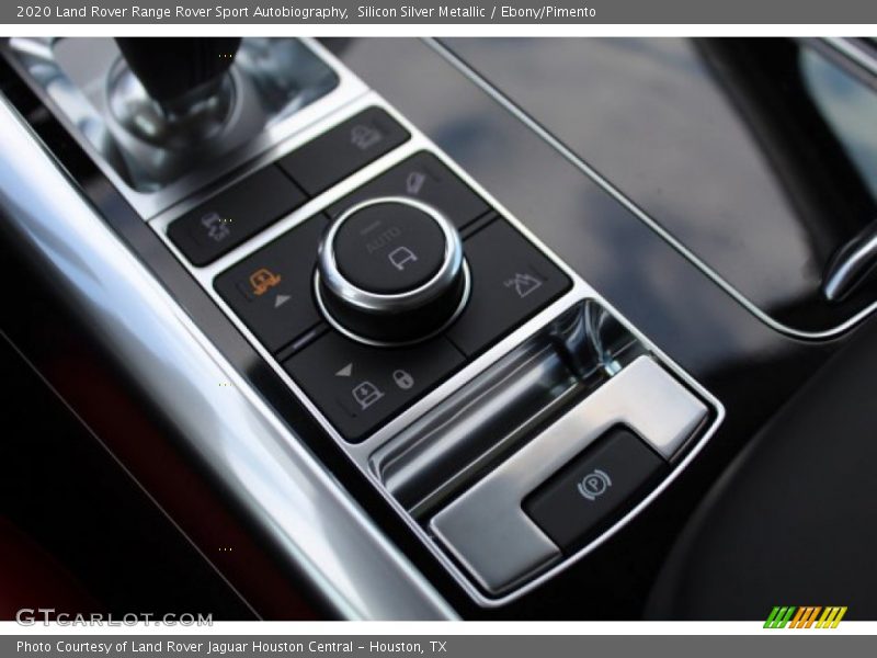 Controls of 2020 Range Rover Sport Autobiography