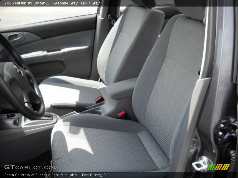 Graphite Gray Pearl / Gray 2006 Mitsubishi Lancer ES