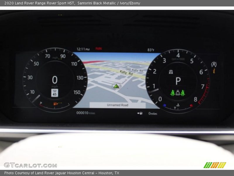 Santorini Black Metallic / Ivory/Ebony 2020 Land Rover Range Rover Sport HST