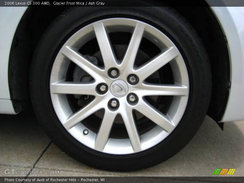 Glacier Frost Mica / Ash Gray 2006 Lexus GS 300 AWD