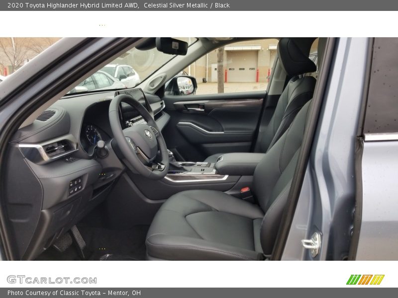 Celestial Silver Metallic / Black 2020 Toyota Highlander Hybrid Limited AWD