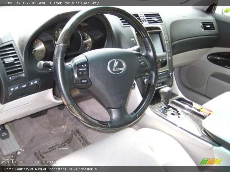 Glacier Frost Mica / Ash Gray 2006 Lexus GS 300 AWD