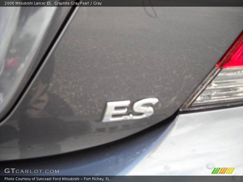Graphite Gray Pearl / Gray 2006 Mitsubishi Lancer ES