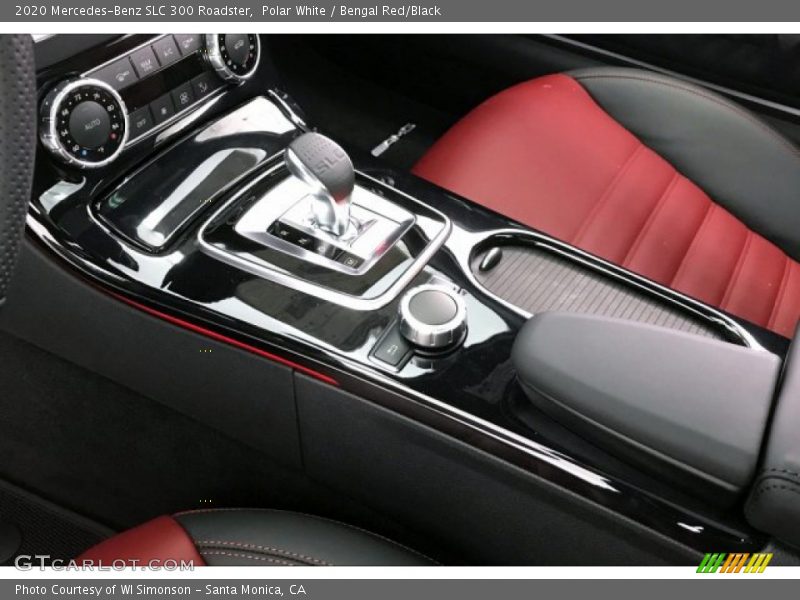 Polar White / Bengal Red/Black 2020 Mercedes-Benz SLC 300 Roadster