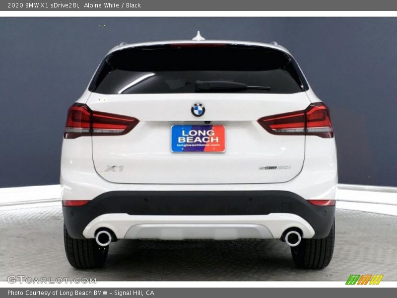 Alpine White / Black 2020 BMW X1 sDrive28i