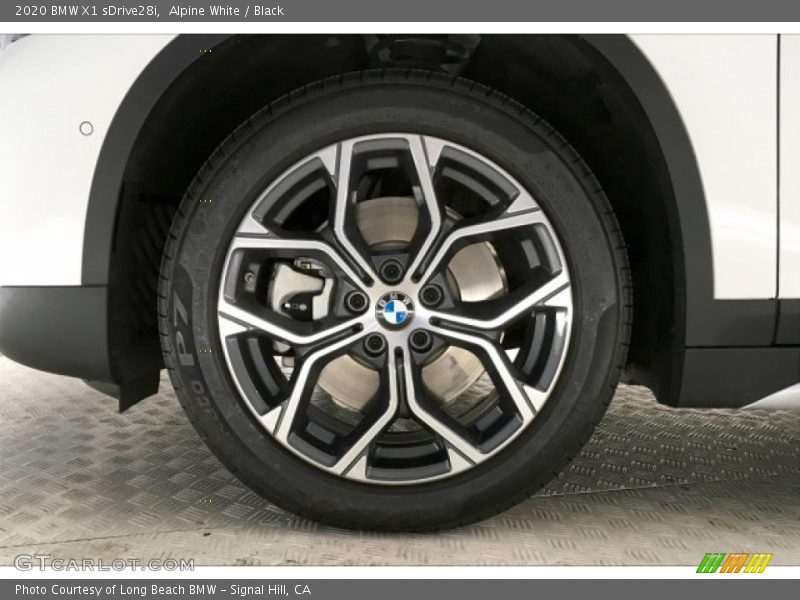 Alpine White / Black 2020 BMW X1 sDrive28i