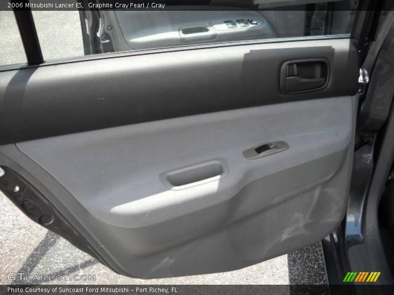 Graphite Gray Pearl / Gray 2006 Mitsubishi Lancer ES