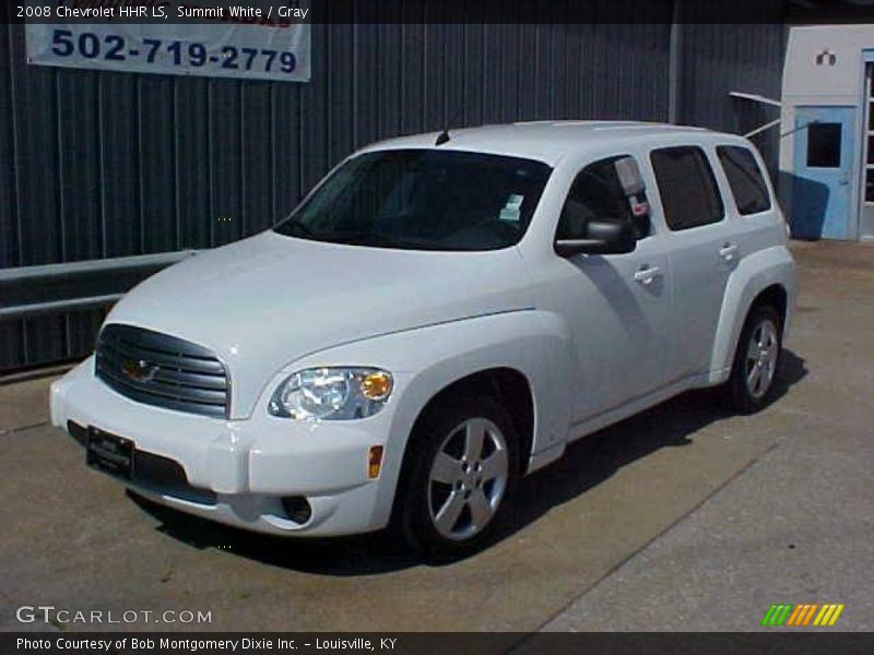 Summit White / Gray 2008 Chevrolet HHR LS