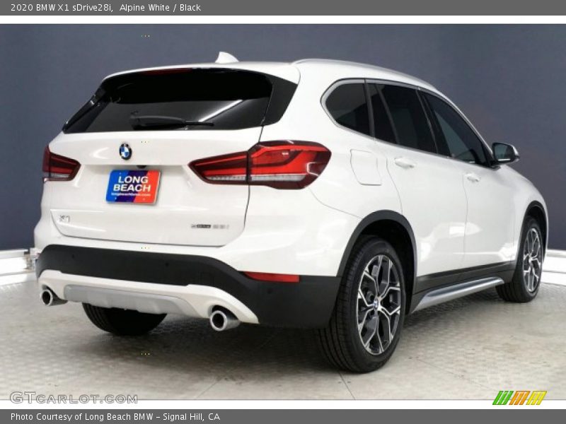 Alpine White / Black 2020 BMW X1 sDrive28i
