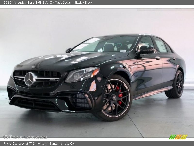 Black / Black 2020 Mercedes-Benz E 63 S AMG 4Matic Sedan