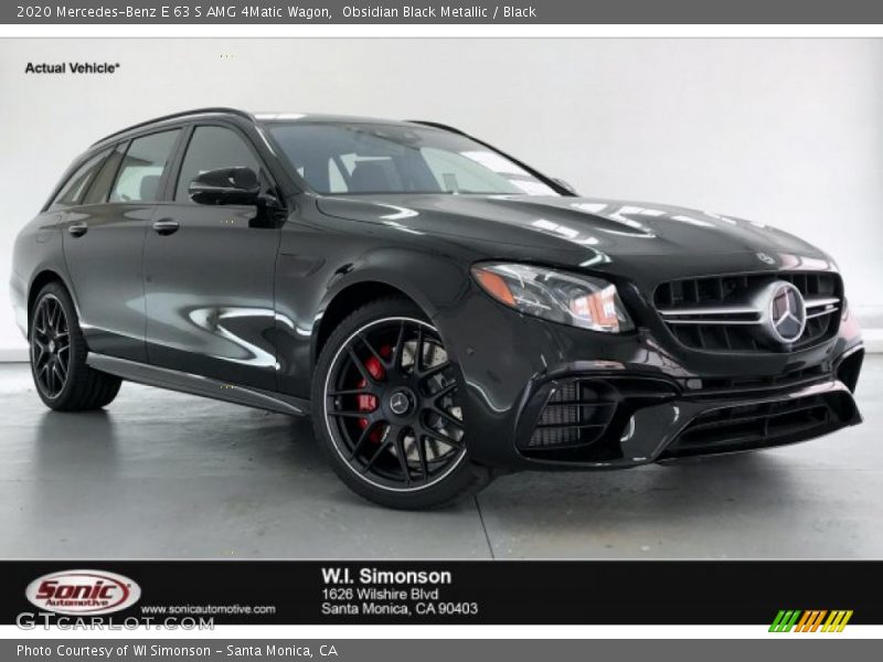 Obsidian Black Metallic / Black 2020 Mercedes-Benz E 63 S AMG 4Matic Wagon