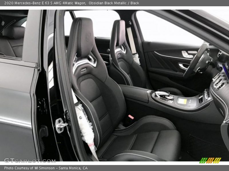 Front Seat of 2020 E 63 S AMG 4Matic Wagon
