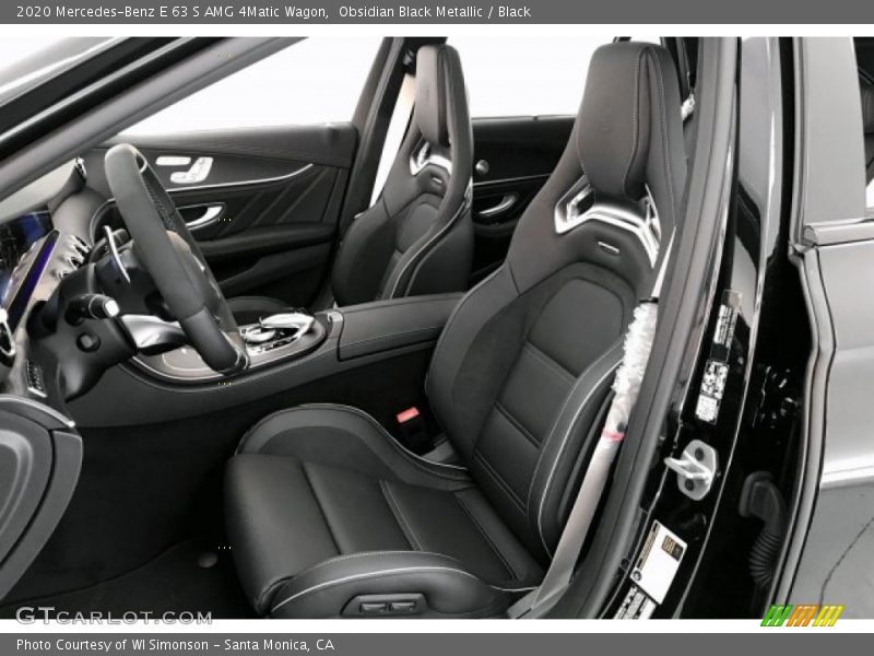Front Seat of 2020 E 63 S AMG 4Matic Wagon