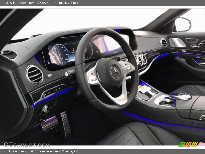 Black / Black 2020 Mercedes-Benz S 560 Sedan